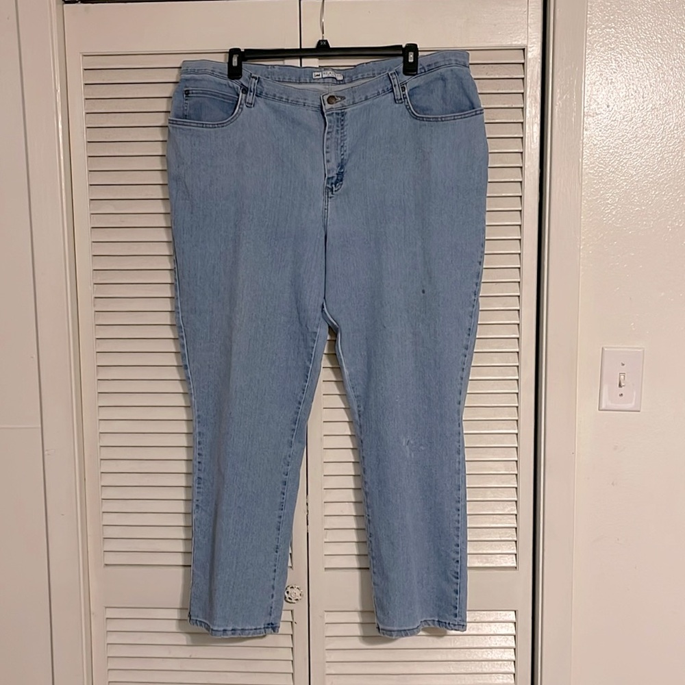 Lee Relaxed Fit Jeans Size 24W
